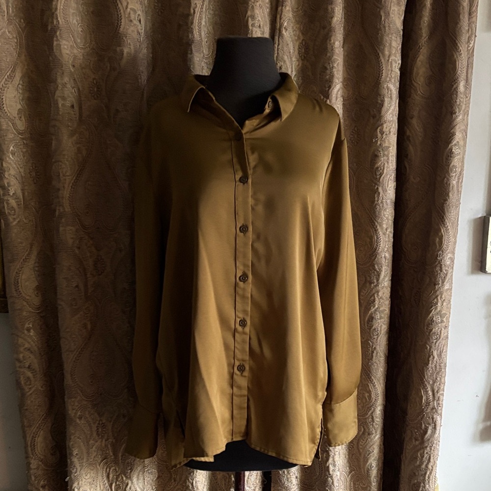 a new day Women's Blouse in Olive